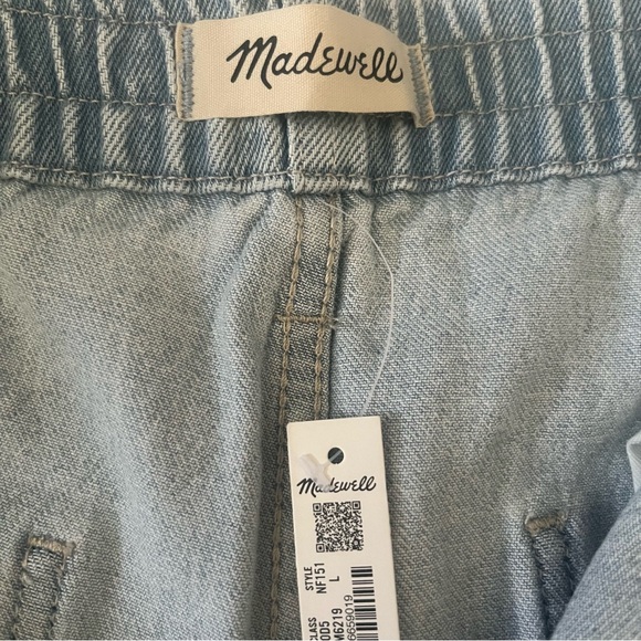 Madewell Women’s Pull On Balloon Jeans Brittany‎ Wash Tencel Denim Edition Sz L - Picture 12 of 14